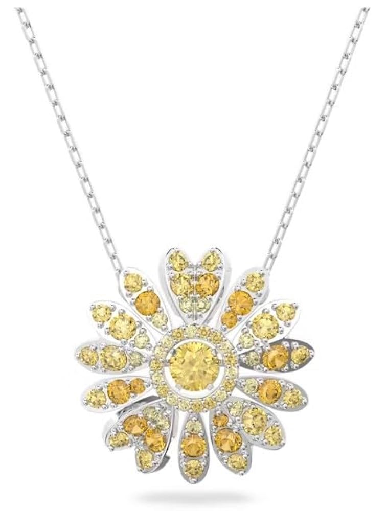 アクセサリー Swarovski. 5642869 ETERNAL FLOWER:PEND Amazon.com: Swarovski 5642869 Eternal Yellow/Clear Crystal